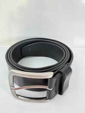 Hugo Boss Leather Belt – Black – Premium Quality – Size 95 / 38